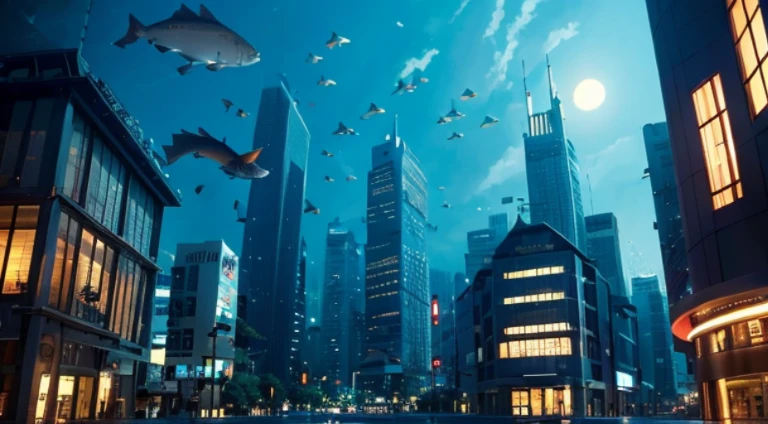 tmasterpiece，The city under the sea，Big fish，