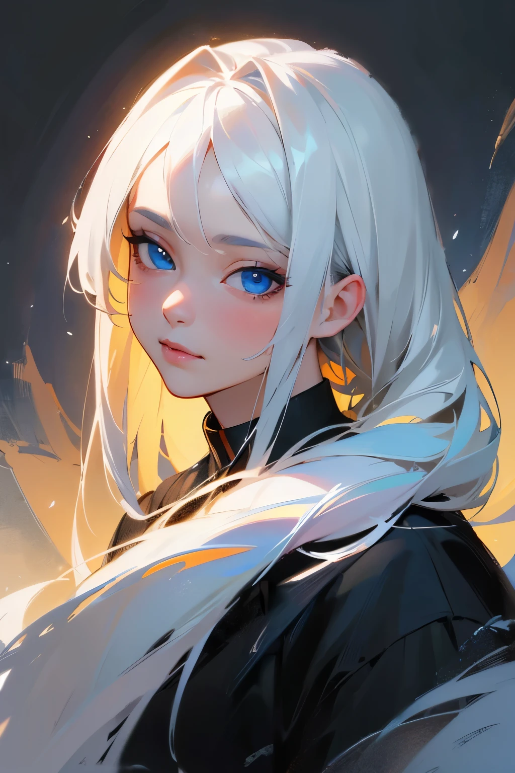 (best quality, 8k, highres, masterpiece:1.2), ultra-detailed, realistic:1.37, portrait, traditional oil painting, vibrant colors, soft lighting, beautiful detailed eyes, beautiful detailed lips, two long tails, Flowing white hair precautions：
- To better express the characteristics of the subject，I will &quot;стример, White hair, blue eyes” translated as “streamer, white hair, “blue eyes”。
- The subject of the picture is a streamer with long white hair（Game anchorman），And highlighted the details of white hair and blue eyes。
- Keyword &quot;best quality, 8k, highres, masterpiece:1.2” indicates extremely high image quality，Provides fine textures and realistic details。
- “ultra-detailed”和“realistic:1.37” further emphasizes detail and realism。
- &quot;portrait&quot; specifies the art style，Highlights the facial features of the characters in the painting。
- &quot;traditional oil painting&quot; describes the use of traditional oil painting materials and brushstrokes，Adds an artistic atmosphere to the picture。
- &quot;vibrant colors&quot; emphasizes the bright colors of the picture，Bring the whole picture to life。
- &quot;soft lighting&quot; specifies a soft lighting effect，Add a soft atmosphere to the picture。
- &quot;beautiful detailed eyes&quot; and &quot;beautiful detailed lips&quot; describe the details of the person&#39;s facial features，Ensure that the generated images do not have deformed facial features。
- &quot;two long tails&quot; means the character has two long braids，Highlights the character&#39;s modeling features。
- &quot;flowing white hair&quot; describes the flowing white hair of the character。

Please try to generate high-quality prompts according to the above requirements。If there are any problems，Please feel free to ask me questions。
