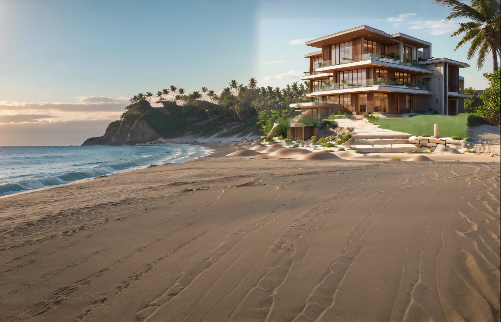 sand and beach, mix4,(8k, RAW photo, best quality, master:1.2), (realistic, photo-realistic:1.37)