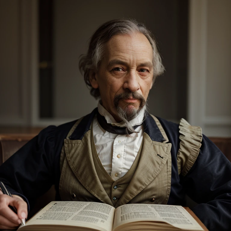Ultra realistic cover de livro de nosso amigo em comum Charles Dickens 