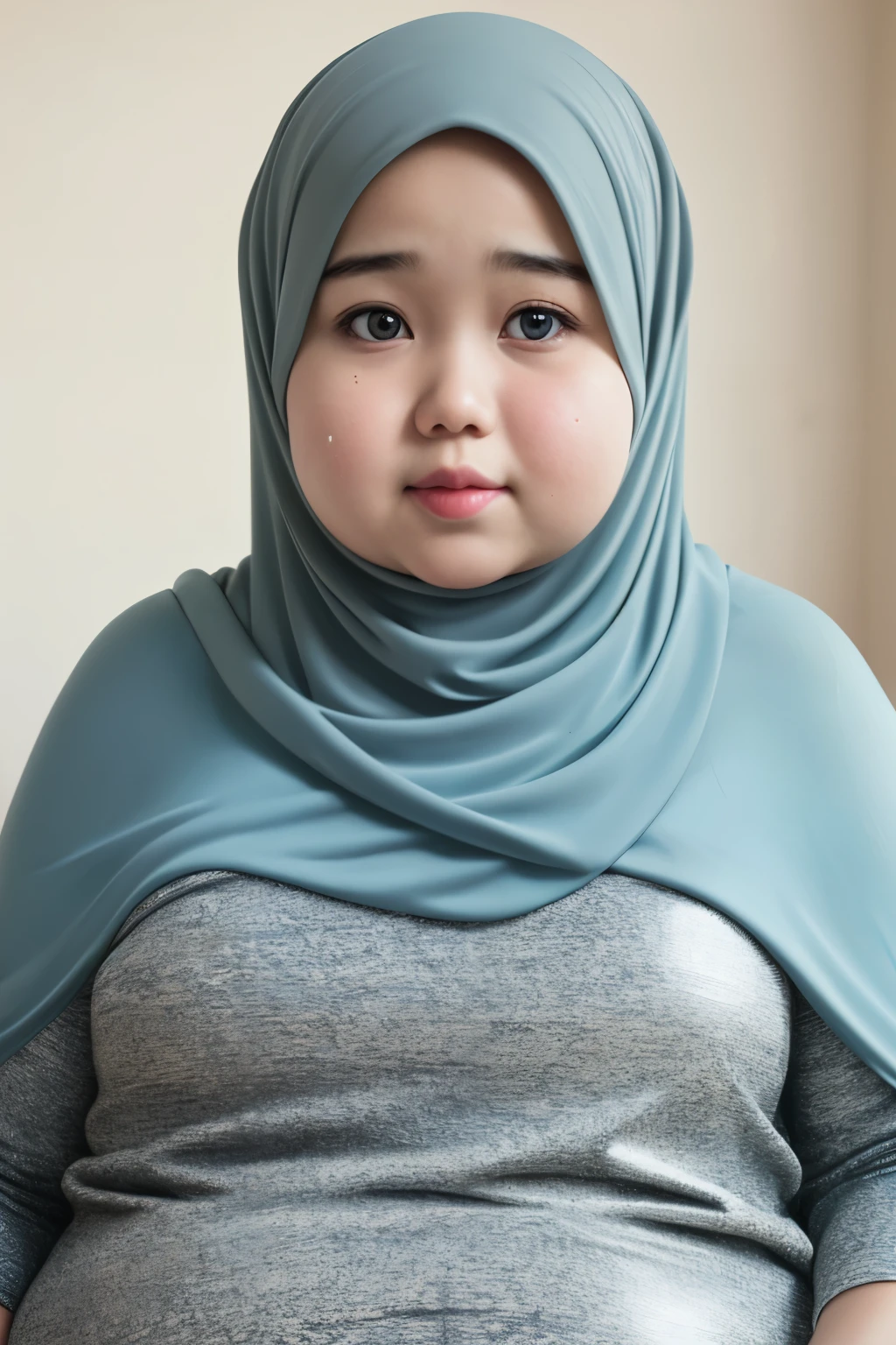 ((Chubby:1.6)), ((Flat Chest)), Naked, Angry pose, Angry face, (((HIJAB MALAY GIRL))), masutepiece, High quality, UHD 45K, Realistic face, Realistic skin feeling , A Malaysia Lady, 8 , , Very cute and baby-like face, (((FLAT CHEST))), (MATRIX WORLD), ((look In front  at the camera and SADNESS)), ((())), (((CUTE GIRL))), ((WHITE PASTEL LIPS)), ((WEARING STRAPLESS PASTEL)), ((CHUBBY)), ((UNDRESS)). Brown, Flat Chest,  