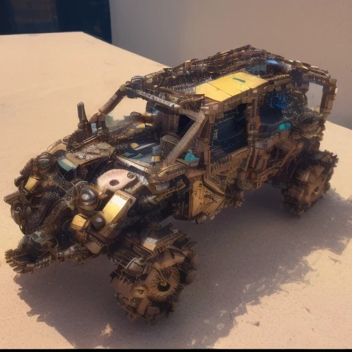 3598年Mars realistic model, (bifurcation, original photo, best quality, masterpiece:1.4),SteampunkCyberpunk6820 City,(CyberpunkMars light:1.3), Mars (related to land),(in a small nature box:1.3),Isometric, small nature, landscape on foundation,landscape,