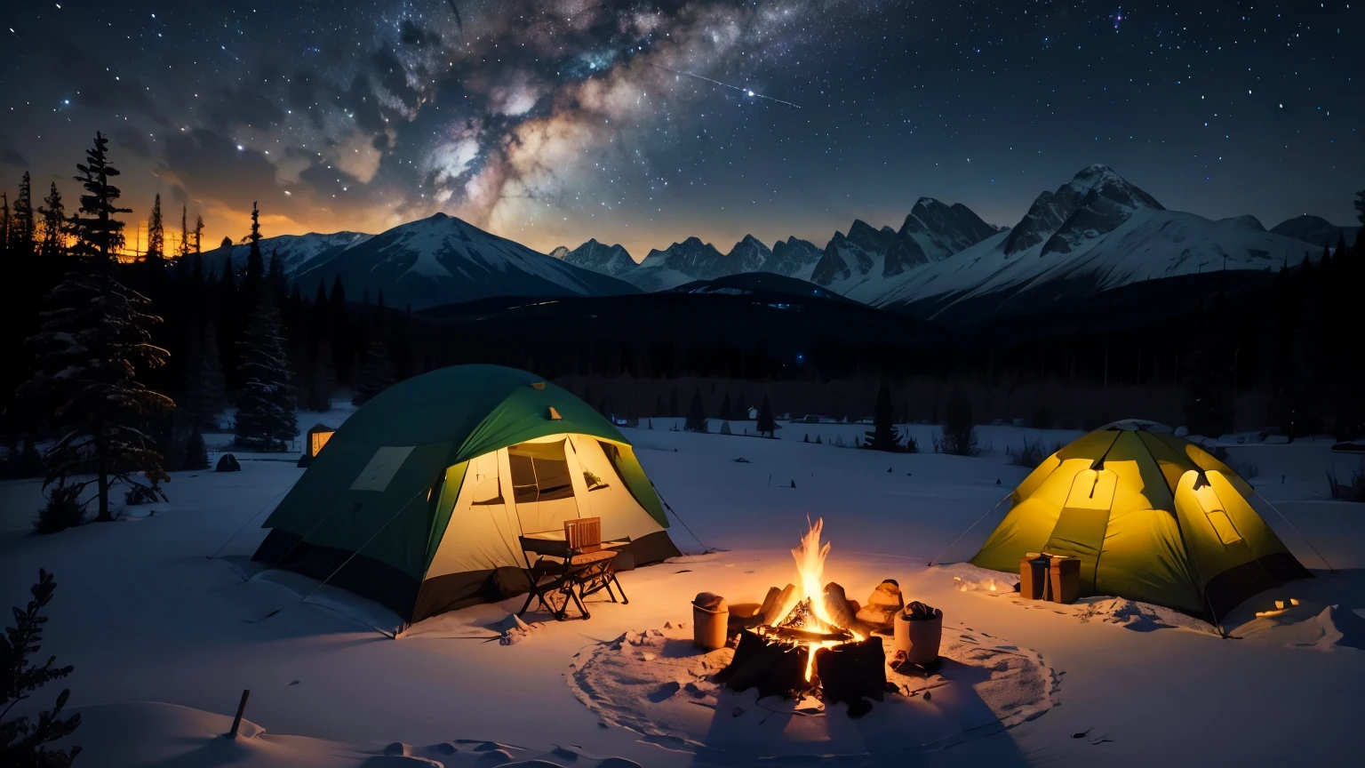 camp, night, night sky full of stars, tranquil night, masterpiece, amazing