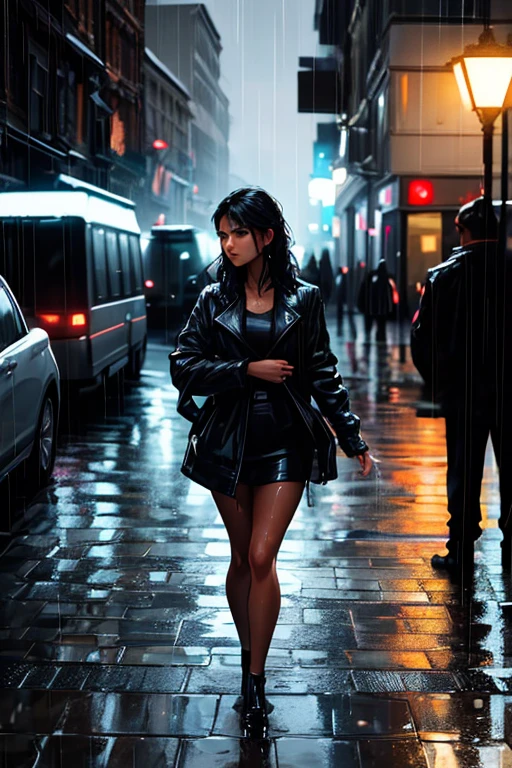 (professional 3d render: 3.2) af (Realistic: 3.2) The most beautiful artistic photo in the world, Smoothing function, Beautiful women running on wet city streets at night, Kobe bryant,basketball ball,Beautuful Women,Dim sky, rainy city, hyper realistic cyberpunk city, Hyper-realistic cyberpunk style, city street cinematic lighting, cyberpunk city street, cyberpunk city street background, cyberpunk streets at night, Cyberpunk Street, cyberpunk night street, ultra realistic 8k cyberpunk art, cyber punk style, hyper realisitc, rainy streets in the background