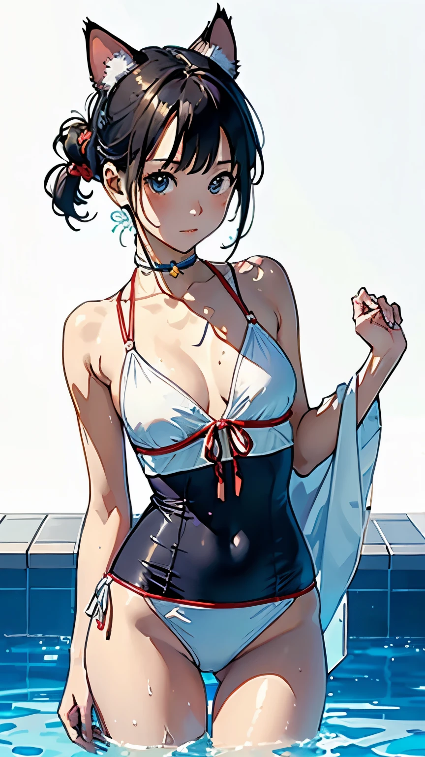 (((Sailor Pluto:1.6)))、smile, View your viewers, (((Sailor Warrior Uniforms:1.8))), skirt, gloves、((8K)), ((32k)), ((Highest quality)), ((masterpiece)), ((超High resolution)), ((Tmasterpiece)), (((head shot:1.6)))、((8K)), ((32k)), ((Highest quality)), ((masterpiece)), ((超High resolution)), Fine skin、Expose your shoulders、魅惑的なsmile、Brown Hair, Brown eyes, Long and high ponytail、1 person、Age 25, Japanese Mature, beautiful指, beautiful長い脚, beautiful体, beautiful鼻, beautifulキャラクターデザイン, Perfect Eyes, Perfect Face, jewelry, See through, smile、hair ornaments, king of fighters、 (Tabletop, Highest qualityの, Highest quality, beautifully、beautiful: 1.2), Very detailed, More detailed,適切な体のProfessionalポーション,Tabletop,Ultra-high quality output images,High resolution,Intricate details,Very delicate and beautiful hair,Realistic photos,dream-like,Professionalの照明,Realistic Shadows,Focus Only, (Big Breasts:1.2,) , フローティングskirtFine skinの質感, High quality fabric, High quality metallic texture、((Beautiful and dense face))、RAW Photos、Professional, Ultra-fine painting, ((alone)), beautiful胸、Highest quality, Very detailed, Very detailed詳細, Finer details, so beautiful,(Five Fingers, Four fingers and thumb),Concept Art, Anime fantasy artwork, Detailed fantasy art,8KHigh resolution, Detailed Art, 8 Slim legs, Defined, Defined fingers