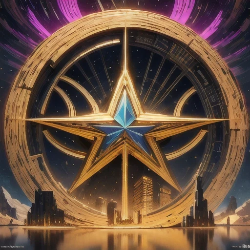 square，（（（rectangle）））A close-up of a star with a rainbow star in the middle and a seven pointed pink star, symmetrical!! Conceptual Art, Futuristic Gilded Star Gate, Fantasy RPG Symmetric Portrait, Symmetric Epic Fantasy Art, Deviantart eka Portal, Gorgeous Silver River Gold, Fantasy Game Spell Symbols, CG Art, Astrolabes, Gorgeous Gilded Universe Machines, Empire Symbols