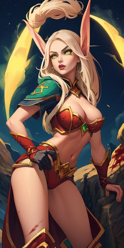 1girl BLOOD ELVES