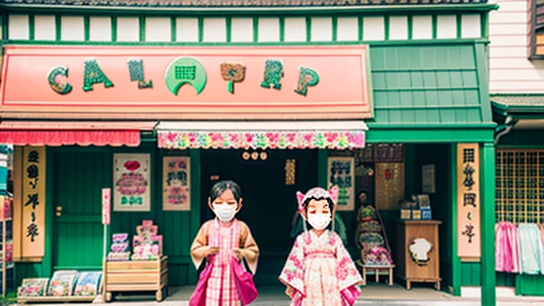 戦後のJapan candy shop、Sunset on 3rd Street、Children playing with a spinning top、Parents and children playing with kites、Children playing with menko、Children shopping at a candy store、Old Japanese tiled house、Scene of children playing、A crowd of children playing in front of a candy store、Children's smiling faces、Children's smiling faces、Children's smiling faces、Grandma poster girl of a candy store、Candy Shop Mask、Showa era masks、Hyotko mask、Japan candy shop、戦後のJapan candy shop、