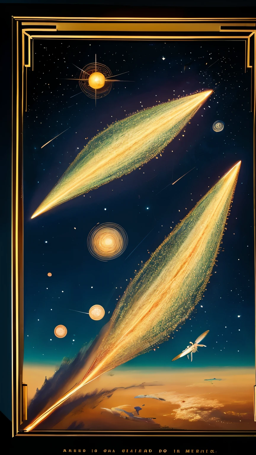 best quality, super fine, 16k, incredibly absurdres, extremely detailed, delicate, flashy and dynamic depiction, artwork, pictogram, diagram, anagram, flying in the air, stirring, mysterious space, mysterious framework