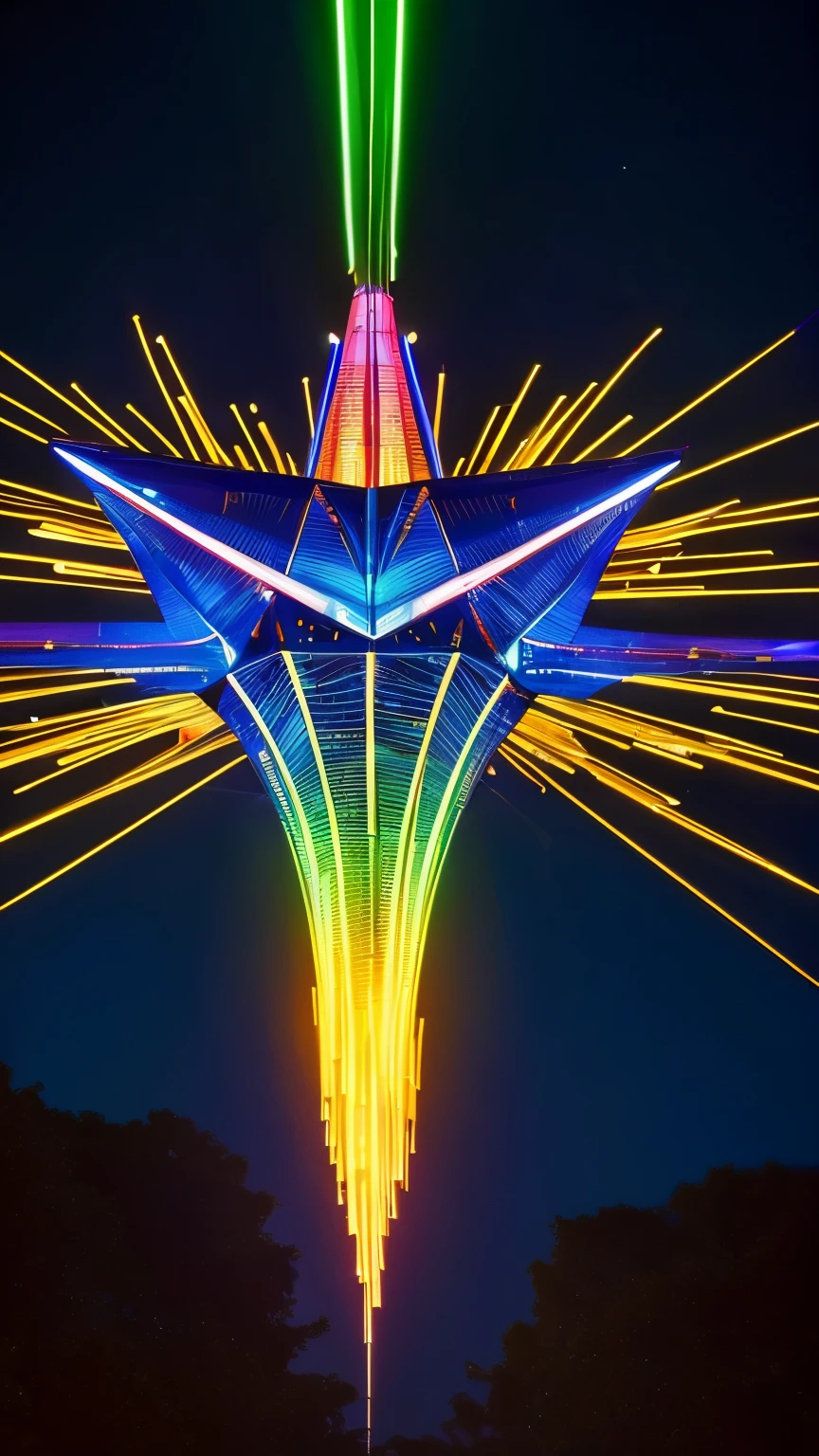best quality, super fine, 16k, incredibly absurdres, extremely detailed, delicate, flashy and dynamic depiction, artwork, pictogram, diagram, anagram, flying in the air, stirring, mysterious space, mysterious framework, neon art