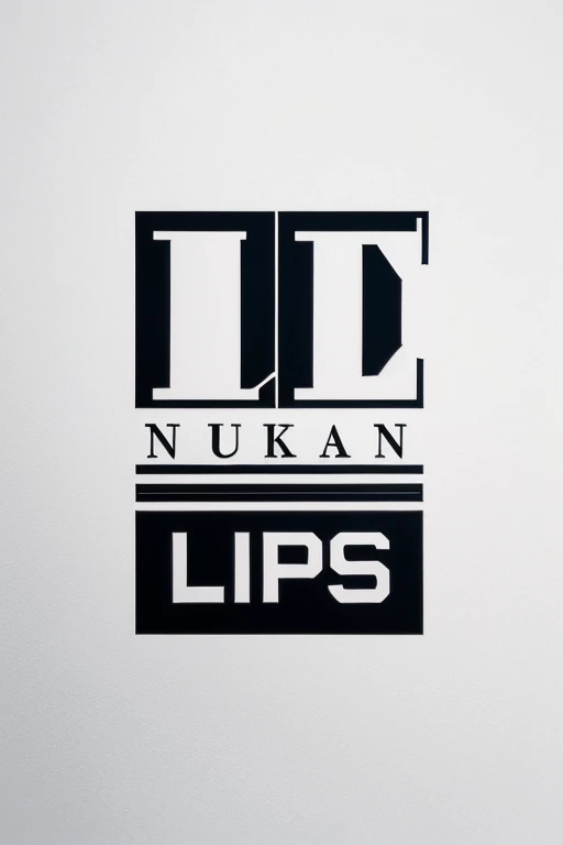 make logos like this, but simpler logos with just one letter and a minimalist slogan at the bottom