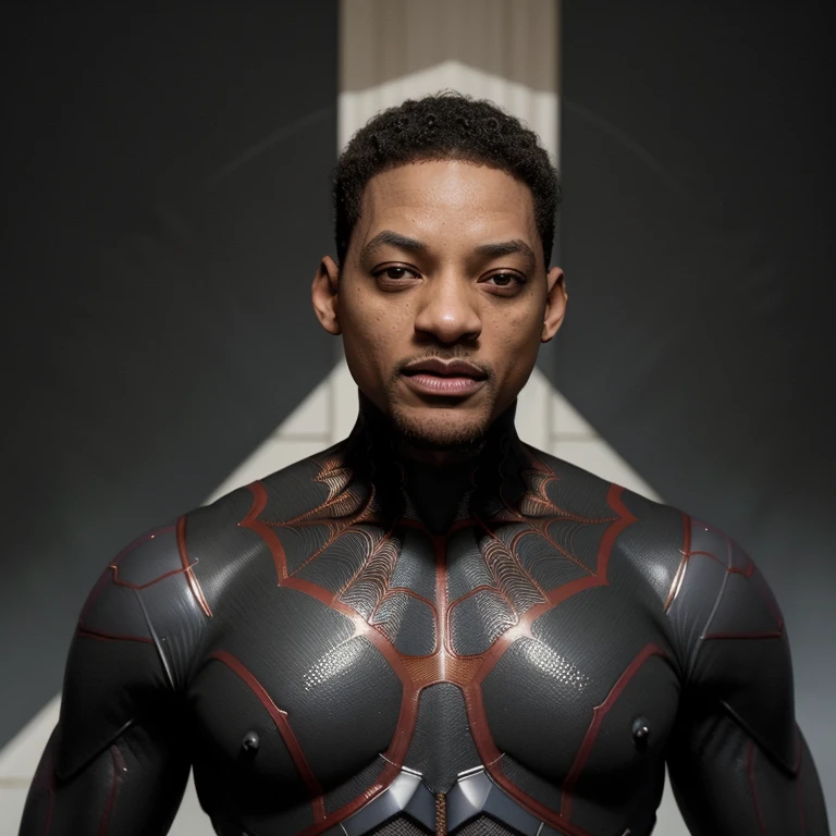 (macho:1.1),(retrato), (realista), Homem Aranha, Jovem Negro, Adolescente Negro, Adolescente Negro Detalhado, Adolescente Negro realista, Macho, estilo Marvel e DC, ator Will Smith, Tarantino, Realista, Detalhado, Adolescente Realista, Garoto Realista, Uniforme do Homem Aranha, Negro, Luz do dia, Homem Aranha Negro, Miles Morales, Will Smith Ator, Detalhado.