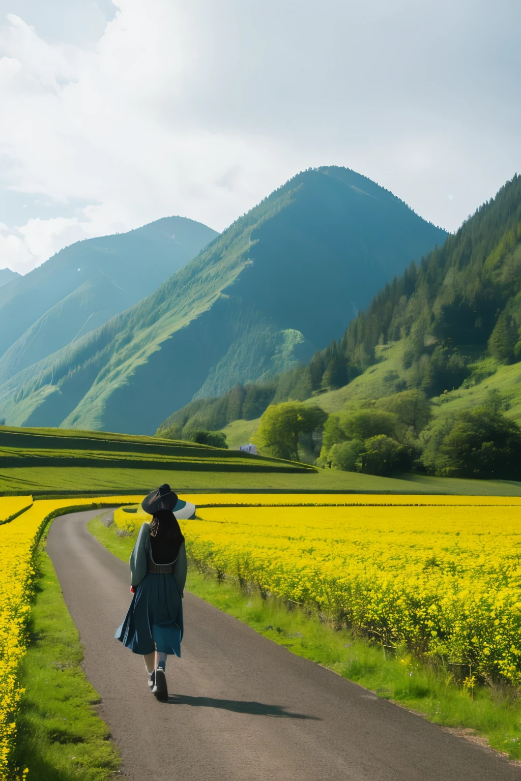 Horizontal image、landscape、There is a person、May feeling