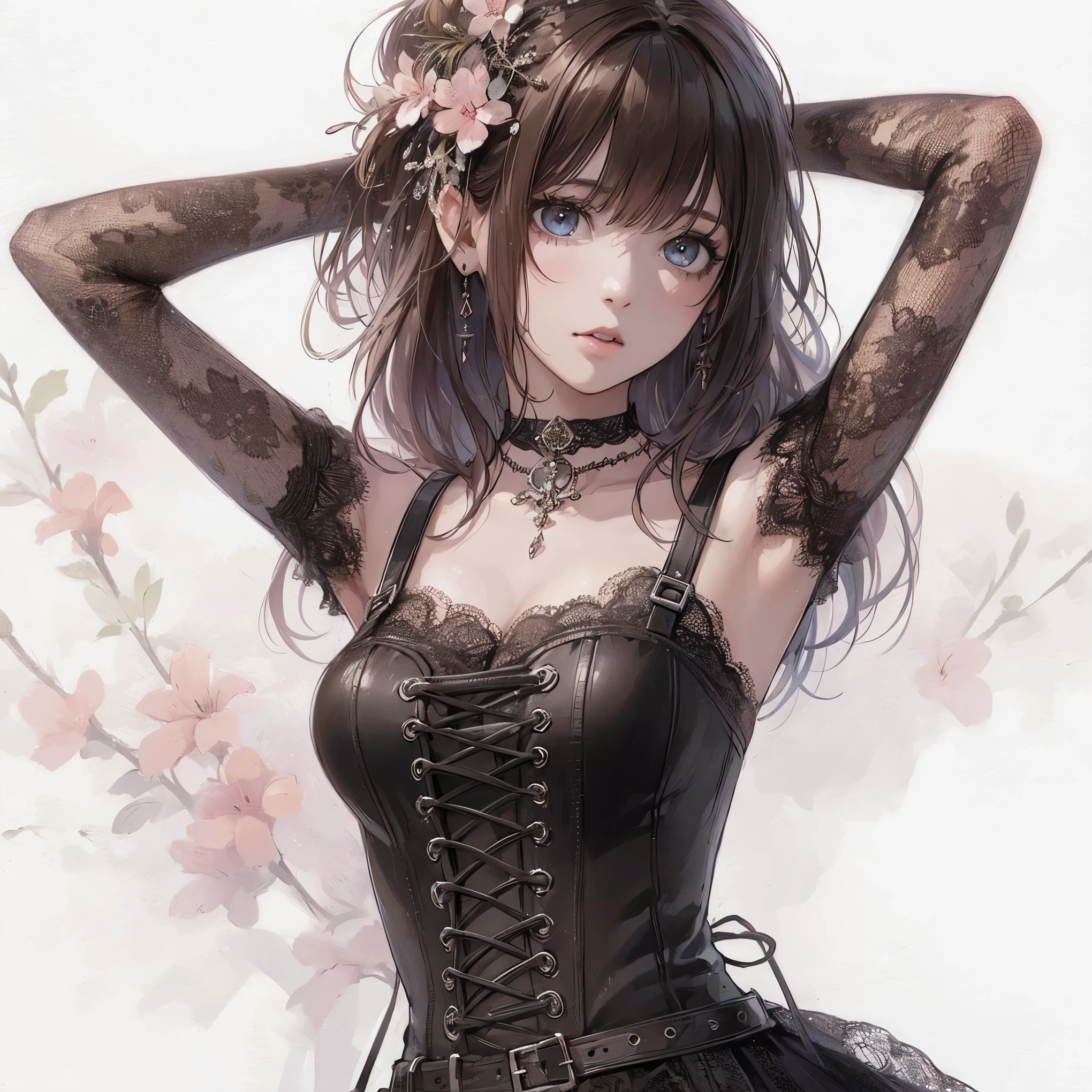 (best quality,4k,8k,highres,masterpiece:1.2),ultra-detailed,(realistic,photorealistic,photo-realistic:1.37),beautiful detailed eyes,beautiful detailed lips,A girl with beautiful eyes, An anime girl wearing a pretty dress, A cute anime wife in a lovely dress, detailed digital anime art, a dress wearing, everyone, beautiful anime girl, cute anime girl, smooth anime art, anime style, vibrant colors, soft lighting, detailed drawn beautiful playful cheeky eyes, beautiful cleavage