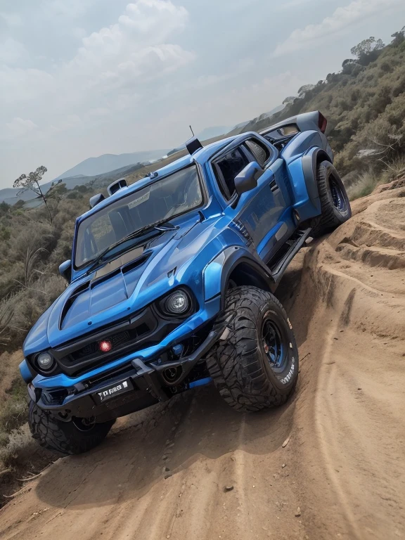 BAIC，suv，BJ40，,Body blue，(LB-Works Full Version: walk)、(86 Gas Turbine)、(drift)、Sponsor logo、future、Off-road vehicle specifications、(Gorgeous design)、Live Recording、detail、Deep Edge、Wide tires、Track、Turn on the light