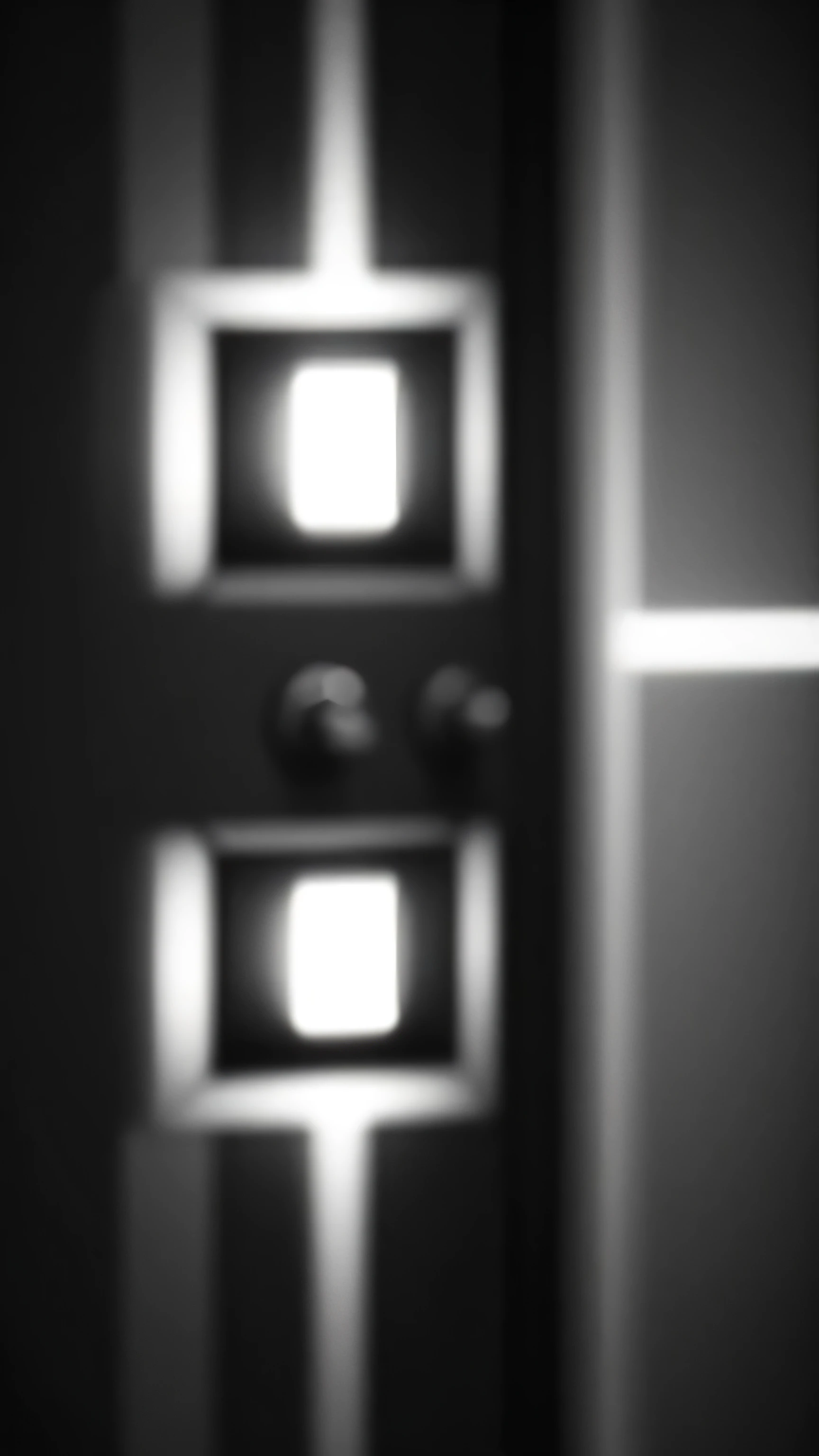 thomas alpha edison room, close up, blur, black white photo, 8k