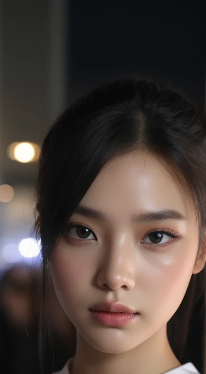 face,Without lights,Real picture