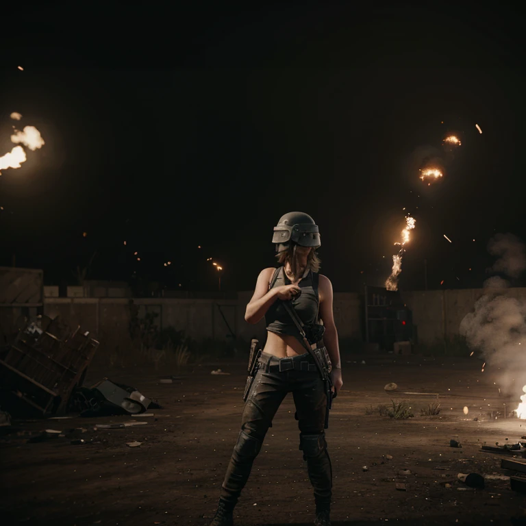 First time play pubg and kill 18 player