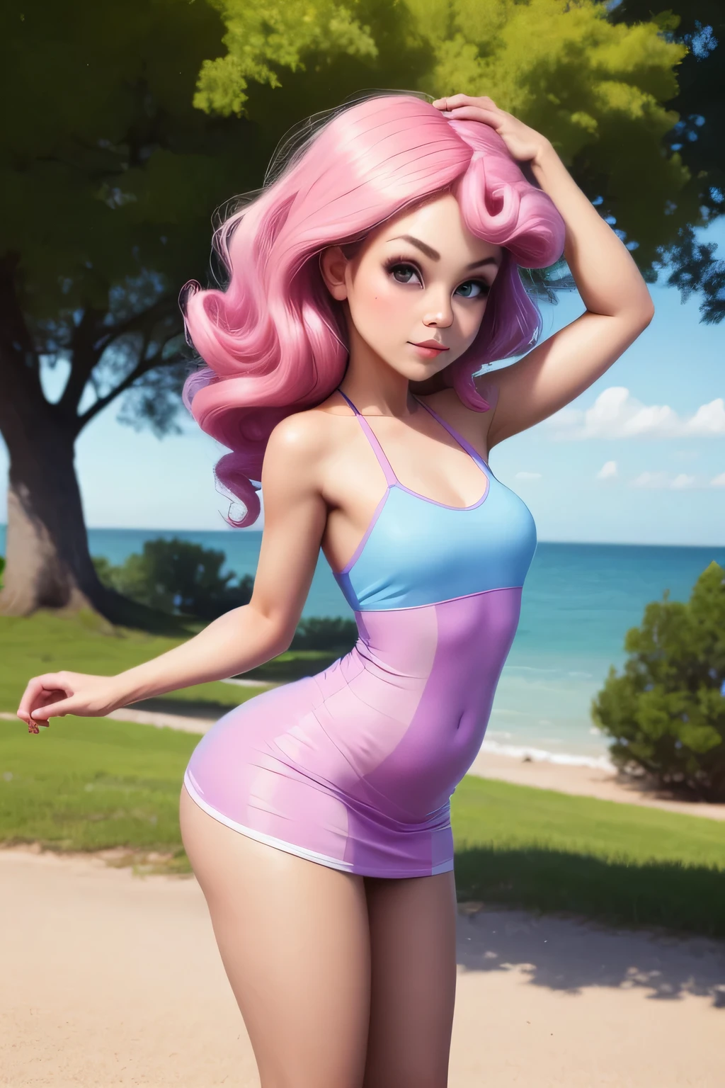 Pinkie Pie sundress girl