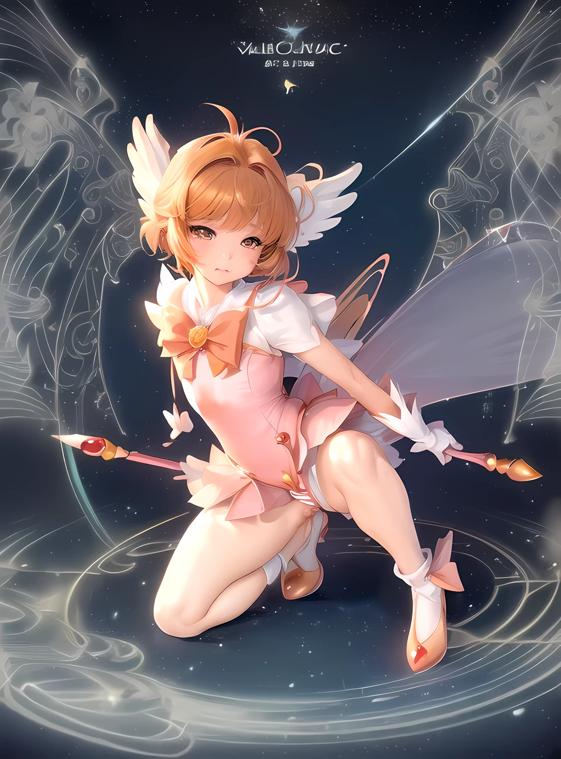 1 Beautiful Girl, Card Captor Sakura, Orange short-haired, (Magical girl:1.4), (magical girl costume:1.7), (blush), masterpiece, highest quality, ((Realistic photo)), High resolution, (One 40-year-old mafia man, penis:1.2), Perfect limbs, (Mating press:1.2), sexual intercourse, ((((penis enters vagina)))), behind, Spread your legs, Beautiful vagina depiction, ((Binding, Rotate your arms behind your back:1.4)), ((Restrained by rope))