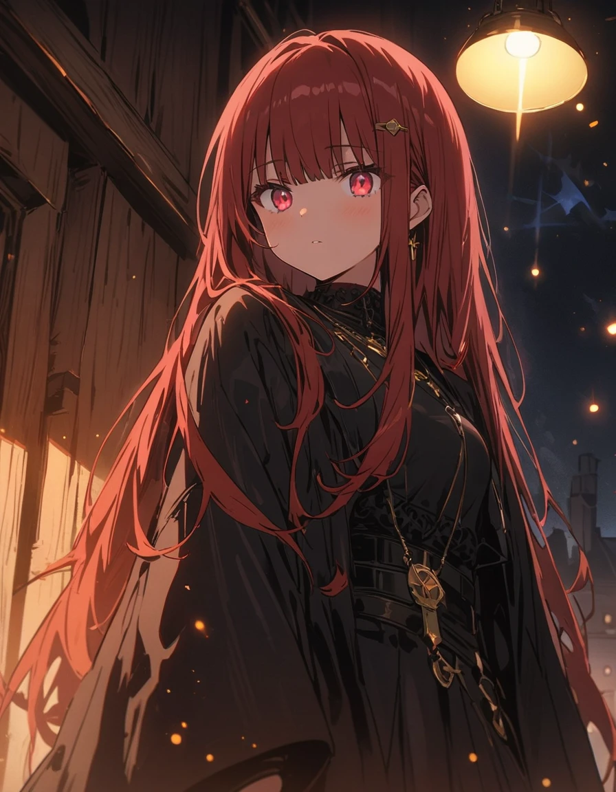 (highest quality、masterpiece、High resolution、detailed)、animeスタイル、Flat Style、(Shining Eyes、detailed美しい顔),  1 girl、masterpiece, highest quality, anime, 非常にdetailedな顔, 非常にdetailedな目, 非常にdetailedな背景, Perfect lighting, One girl, alone, whole body, うつ伏せでsniper rifleを構える, Latex Legwear, Cool black outfit, Redhead, Amulets、Outdoor、Rooftop、(sniper rifle、Sniper at a distance) 、(highest quality、masterpiece、High resolution、detailed)、animeスタイル、Flat Style、(Shining Eyes、detailed美しい顔),  BREAK,1 girl、extremely detailed(The Shining), Best lighting, Best Shadow、High saturation、Dynamic Angle、anime