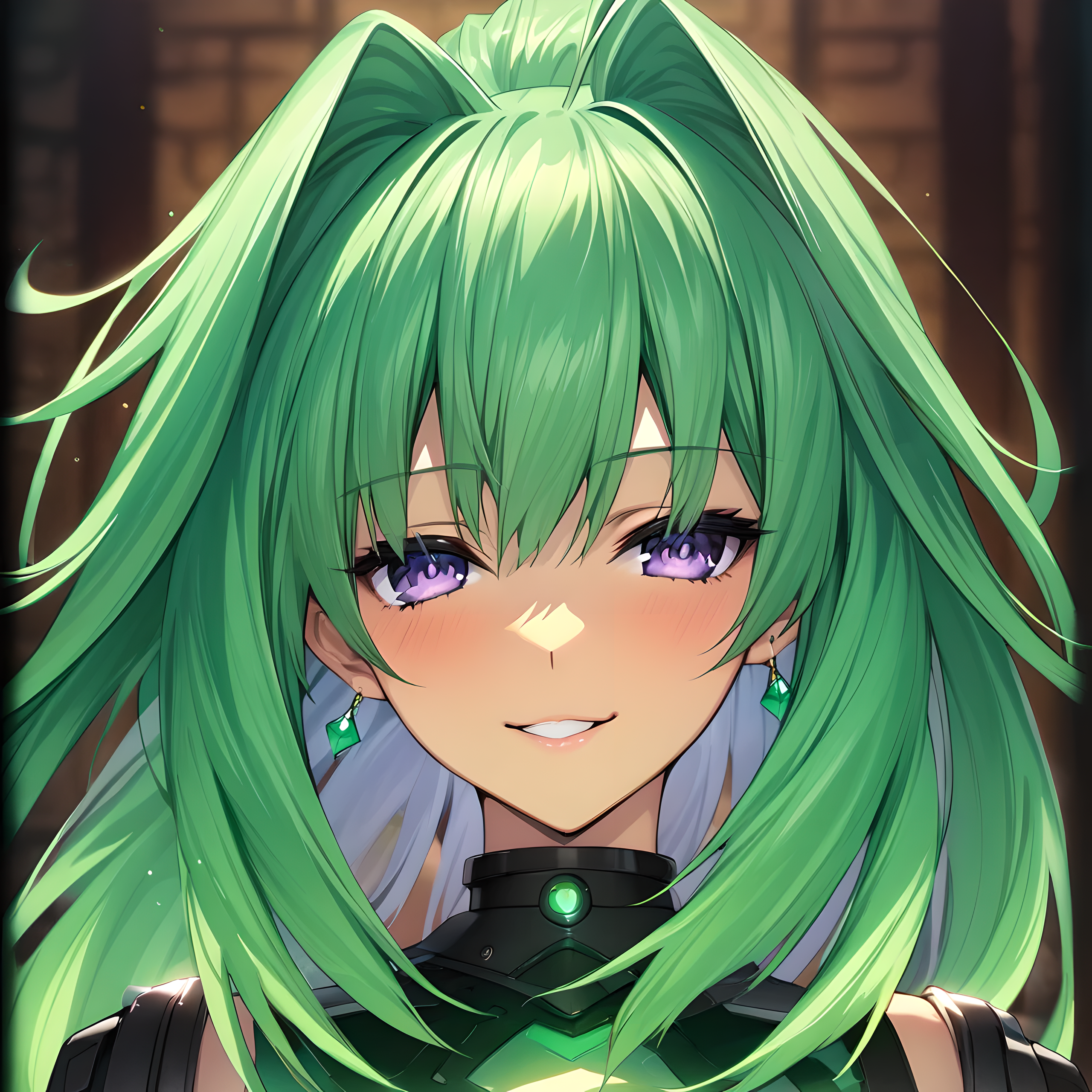 Green Heart Hyperdimension Neptunia Animagine XL 3.1 v1