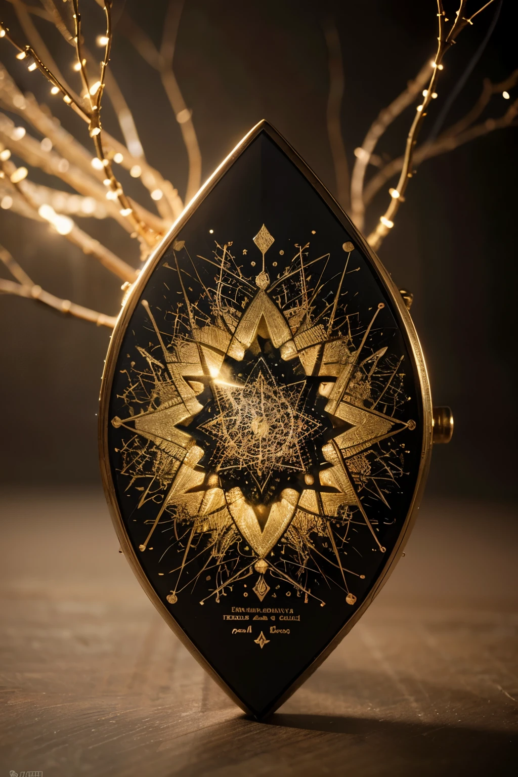 ((best quality)), ((masterpiece)), (detailed), perfect face
Concept: Create a visually intriguing design that combines the scientific and spiritual aspects of knowledge seeking.
Elements:
Digital Neurons: Depict a network of digital neurons in a vibrant gold color. The neurons should have a modern, stylized look, perhaps with a slightly transparent quality.
Al-Quran Cover: Incorporate a representation of a Holy Quran cover in the center of the neural network. The cover should be richly colored, either in a combination of black and gold or gold and maroon.
Optional Text: You can include the text "The Algorithm of Life" (or your preferred channel name) in a clear and modern font, placed subtly around the image.
Color Scheme:
Primary: Gold (neurons)
Secondary: Black or Maroon (Quran cover)
Overall Tone:
The design should be visually arresting and create a sense of awe and wonder.
It should also balance the technological aspects (neurons) with the spiritual aspects (Quran cover) to evoke a sense of harmony and the interconnectedness of knowledge.