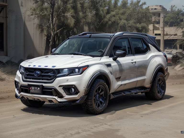 Changan CS95，SUV,off-road车，white body，(LB-Works Full Version: Walk)、(86 Gas Turbine)、future、off-road车规格、(Gorgeous design)、live recording、detail、Edge of the Abyss、Wide tires、off-road、Turn on the lights