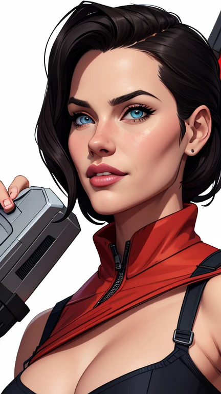 estilo de desenho animado:1.2), Geena Davis  s Mulher brasileira desenho ART Artline mulher  Imagem cartoon de uma mulher , roupas sensuais , garota super valente destemida , Ilustra??o estilo desenho animadocabelo preto ondulado, estilo de arte dos desenhos animados, estilo de arte dos desenhos animados, digital illustration style, design de personagens altamente detalhado, arte digital detalhada fofa, Fan art horror character design portrait, beautiful curly black hair digital illustration high quality portrait, arte em quadrinhos, retrato do design do personagem, Personagem feminina peituda, without clothes and with medium breasts, estilo cartoon, Geena Davis, cartoon mercenary warrior:1.2), os west velho oeste mulher brasileira draw ART Artline fundo branco mulher Imagem de desenho animado de uma mulher , roupas sensuais , garota super valente destemida , Ilustra??o estilo desenho animado, estilo de arte dos desenhos animados, estilo de arte dos desenhos animados, digital illustration style, design de personagens altamente detalhado, arte digital detalhada fofa, City fan art, design de personagem retrato, beautiful digital illustration, retrato de alta qualidade, arte em quadrinhos, retrato do design do personagem, white background Busty without clothes and medium breasts cartoon style female character in Fallout 4 costume old west uniform a woman in red uniform  leader Deadpool holding a chainsaw ,Cartoon style digital illustration style Like character in Tekken, glamorosa Jill Valentine, personagem de videogame, 3D rendering of Jerma 9 8 5, como o protagonista do gta 5, personagem do rei dos lutadores, girl of the zodiac knights,Cartoon style digital illustration style like a GTAV character, rainha arlequina, personagem de videogame art, Faye Valentine style Cartoon style illustration digital style 