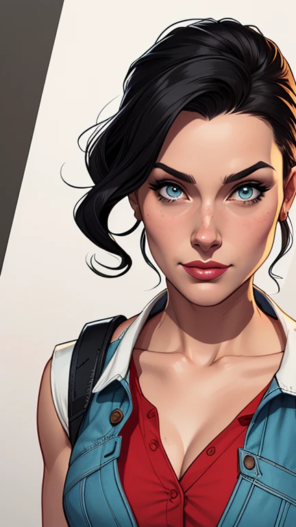 estilo de desenho animado:1.2), Geena Davis s Mulher brasileira desenho ART Artline mulher Imagem cartoon de uma mulher , roupas sensuais , garota super valente destemida , Ilustra??o estilo desenho animadocabelo preto ondulado, estilo de arte dos desenhos animados, estilo de arte dos desenhos animados, digital illustration style, design de personagens altamente detalhado, arte digital detalhada fofa, Fan art horror character design portrait, beautiful curly black hair digital illustration high quality portrait, arte em quadrinhos, retrato do design do personagem, Personagem feminina peituda, without clothes and with medium breasts, estilo cartoon, Geena Davis, cartoon mercenary warrior:1.2), os west velho oeste mulher brasileira draw ART Artline fundo branco mulher Imagem de desenho animado de uma mulher , roupas sensuais , garota super valente destemida , Ilustra??o estilo desenho animado, estilo de arte dos desenhos animados, estilo de arte dos desenhos animados, digital illustration style, design de personagens altamente detalhado, arte digital detalhada fofa, City fan art, design de personagem retrato, beautiful digital illustration, retrato de alta qualidade, arte em quadrinhos, retrato do design do personagem, white background Busty without clothes and medium breasts cartoon style female character in Fallout 4 costume old west uniform a woman in red uniform Teen leader Deadpool holding a chainsaw ,Cartoon style digital illustration style Like character in Tekken, glamorosa Jill Valentine, personagem de videogame, 3D rendering of Jerma 9 8 5, como o protagonista do gta 5, personagem do rei dos lutadores, girl of the zodiac knights,Cartoon style digital illustration style like a GTAV character, rainha arlequina, personagem de videogame art, Faye Valentine style Cartoon style illustration digital style