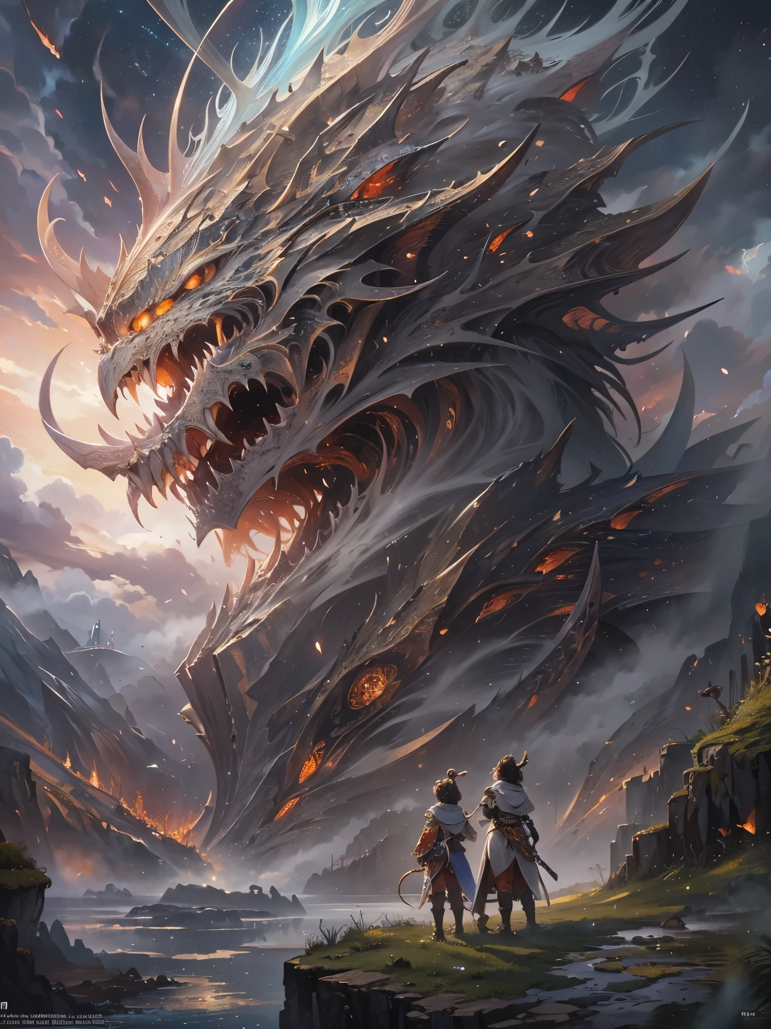 ((highest quality)),(Ultra-high resolution),(Very detailed),(Detailed Description),((The best CG)),(A masterpiece),Ultra-precise art,amazing drawing art,(Fantasy art with intricate detail:1.5), storm