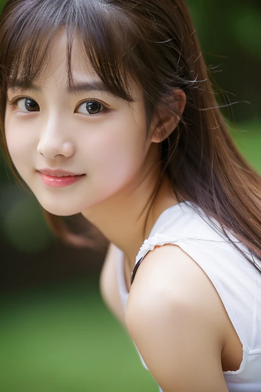 highest quality,masterpiece,Ultra-high resolution,(Realistic:1.4),One girl,shoulder,Charm,Looking at the camera,
