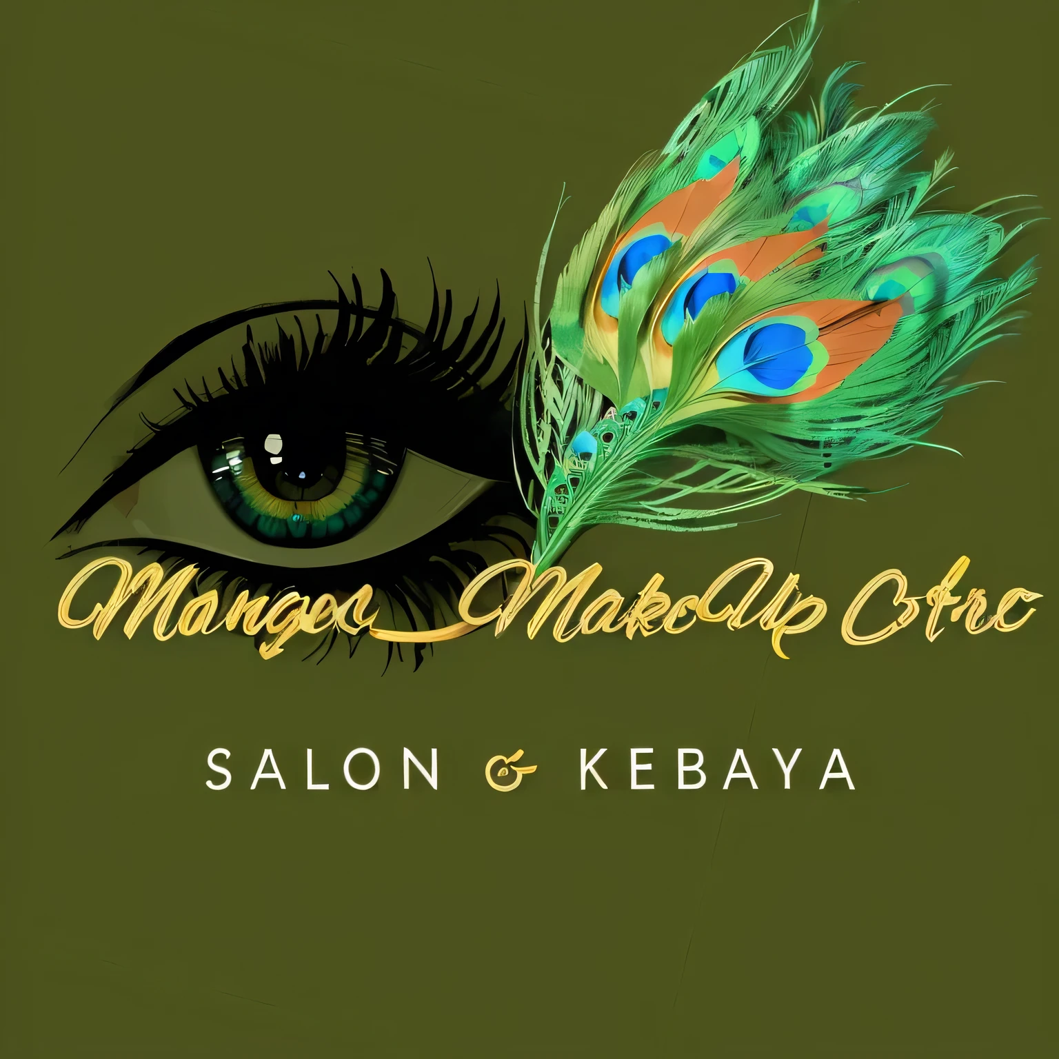 a close up of a woman's eye with a peacock feather on it, mango, mahogany eyes, 💋 💄 👠 👗, by Manabu Mabe, sakuga, makeup, sasai ukon masanao, stylish make up, full makup, professional master piece, with professional makeup, stylistic oval black eyes, make up, kabuki makeup