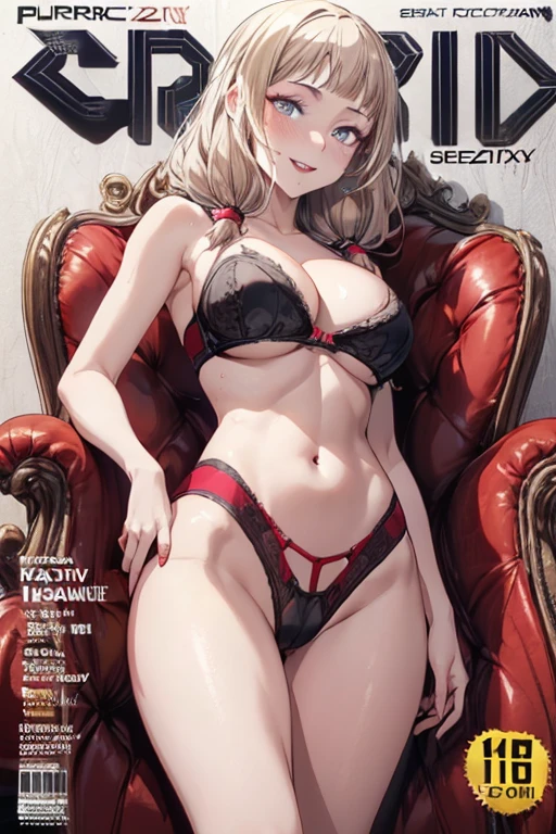 a 23 years old mature woman、(ultra high resolution, 8K RAW photo, photo realistics, weak outline:1.3, clear focus), best qualtiy, natural lighting, field depth, (Bright pupils, detailed beautiful eyes, high detailed face), Red lip, (tight focus:1.2, from below), sexy posing, seductive smiling, Cinematic lighting, Perfect, High resolution skin:1.2, Realistic skin texture, body tired from sports, a small face、beautiful-makeup、long Hair、dark brown hair, Amazing Cleavage, thin waist, big ass, Raised sexy, big breast: 1.2 posed cleavage、thin pubric hair,(real beautiful Pussy), off shoulders、Sportsbra、real nude,(Erotic erotic　sexy pubric hair magazine cover:1.8), Extreme details, Ultra-realistic materials, narrow waist, (with sparkling eyes and a contagious smile:1.2),looking at Viewer,
