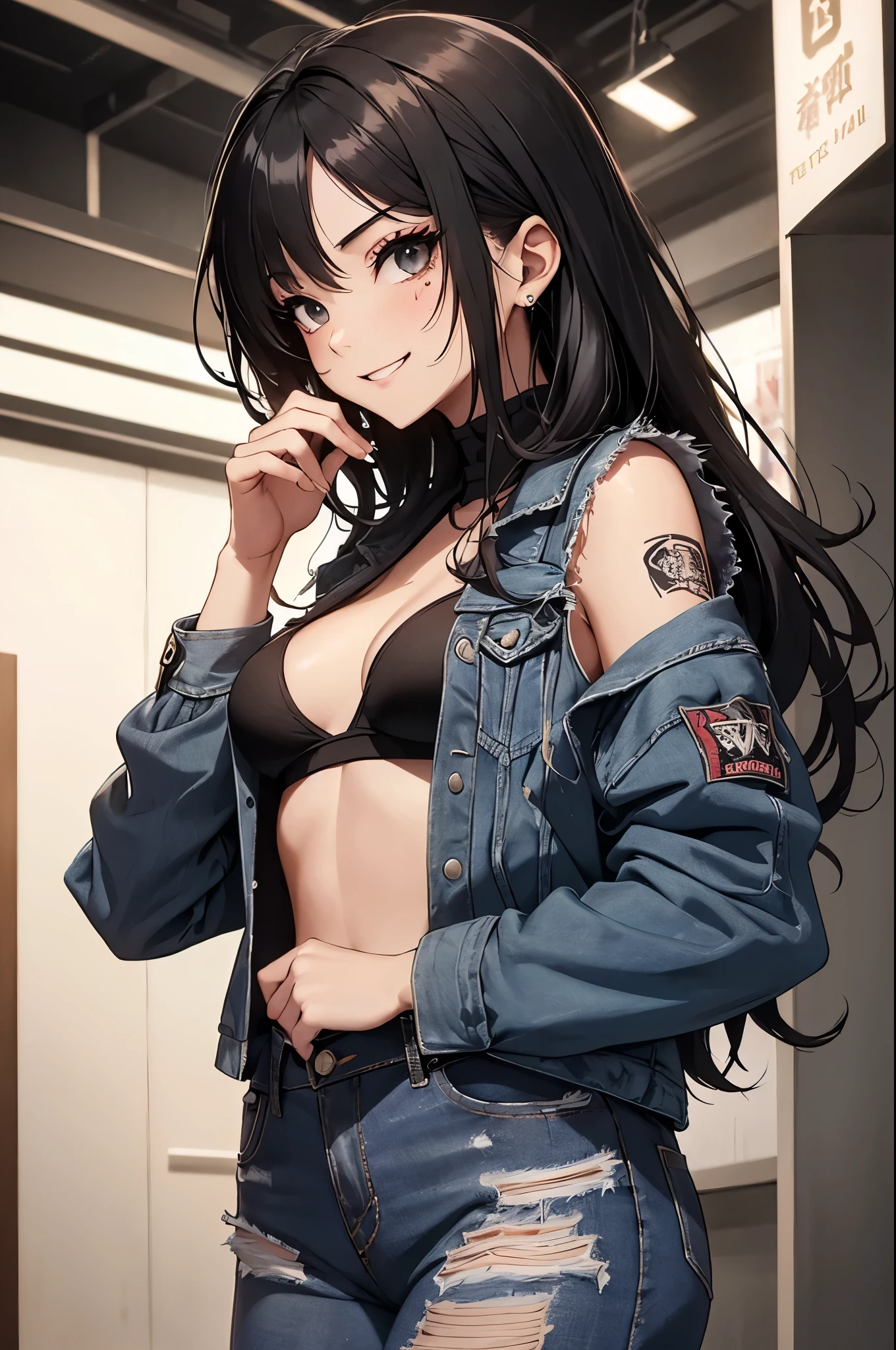 clothes, jeans, jacket