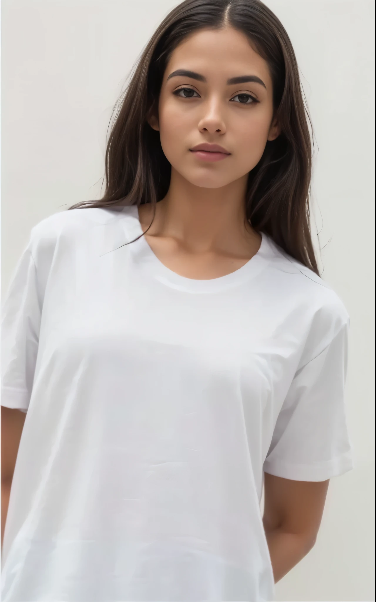 a woman wearing a camiseta branca and black pants, camiseta branca, vestido com uma camiseta branca, camiseta branca, camiseta branca, plain camiseta branca, dressed in a camiseta branca, Roupas Brancas, Topo branco, camisa branca, Roupas brancas, fine camisa branca, roupas brancas da moda, wearing camisa branca, wearing a camisa branca