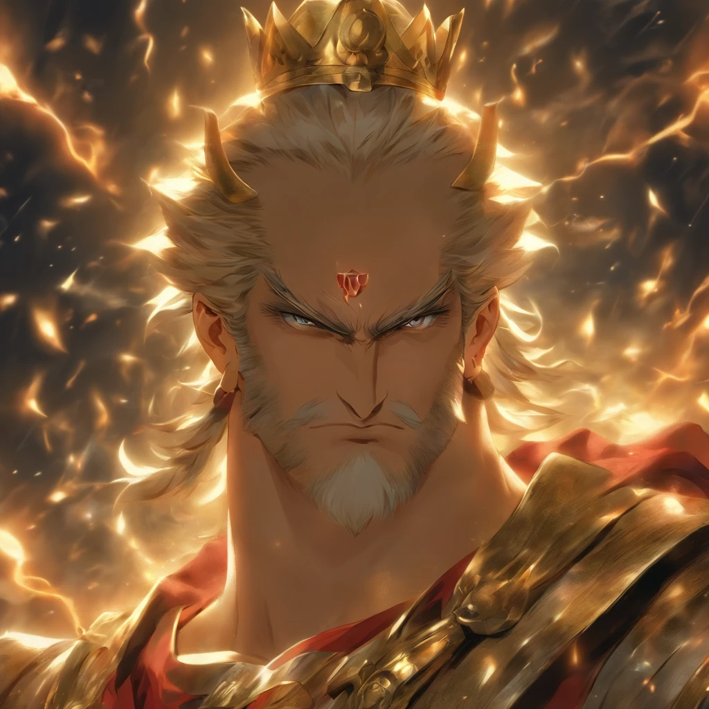 ((masterpiece)),highest quality, (8k, highest quality, masterpiece:1.2), Very detailed,The Face of Constantine the Great。 hair:ふんわりとしたhair型が描かれており、hairの毛の流れが柔らかく表現されています。 eyebrow:スッとしたeyebrowが描かれており、It is shaped like a hawk's outstretched wings.。 amount:eyebrow広いamountが特徴的で、It occupies a large area。 Eye:鋭く大きなEyeが描かれており、「ライオンのEye」と形容されるようなimpressionを与えます。Eye差しは遠くを見渡すような陽光のような輝きを持ち、It makes you feel powerful。 nose:高い鷲noseが特徴的で、It is in harmony with the contours of the face。 mouth:ぬくもりのある笑みを含んだmouthが描かれており、It gives a calm look。 jaw:強いjawが描かれており、It makes you feel powerful。 Neck and shoulders:The figure depicts a thick neck and broad shoulders reminiscent of a bull.、It exudes strength and dignity.。 impression:Portrait of Emperor Constantine、強靭さと冷静沈着さを備えた象徴的なimpressionを与えるように刻まれています。Such characteristics are、It is a symbol of his powerful rule and the founding of a Christian empire.。