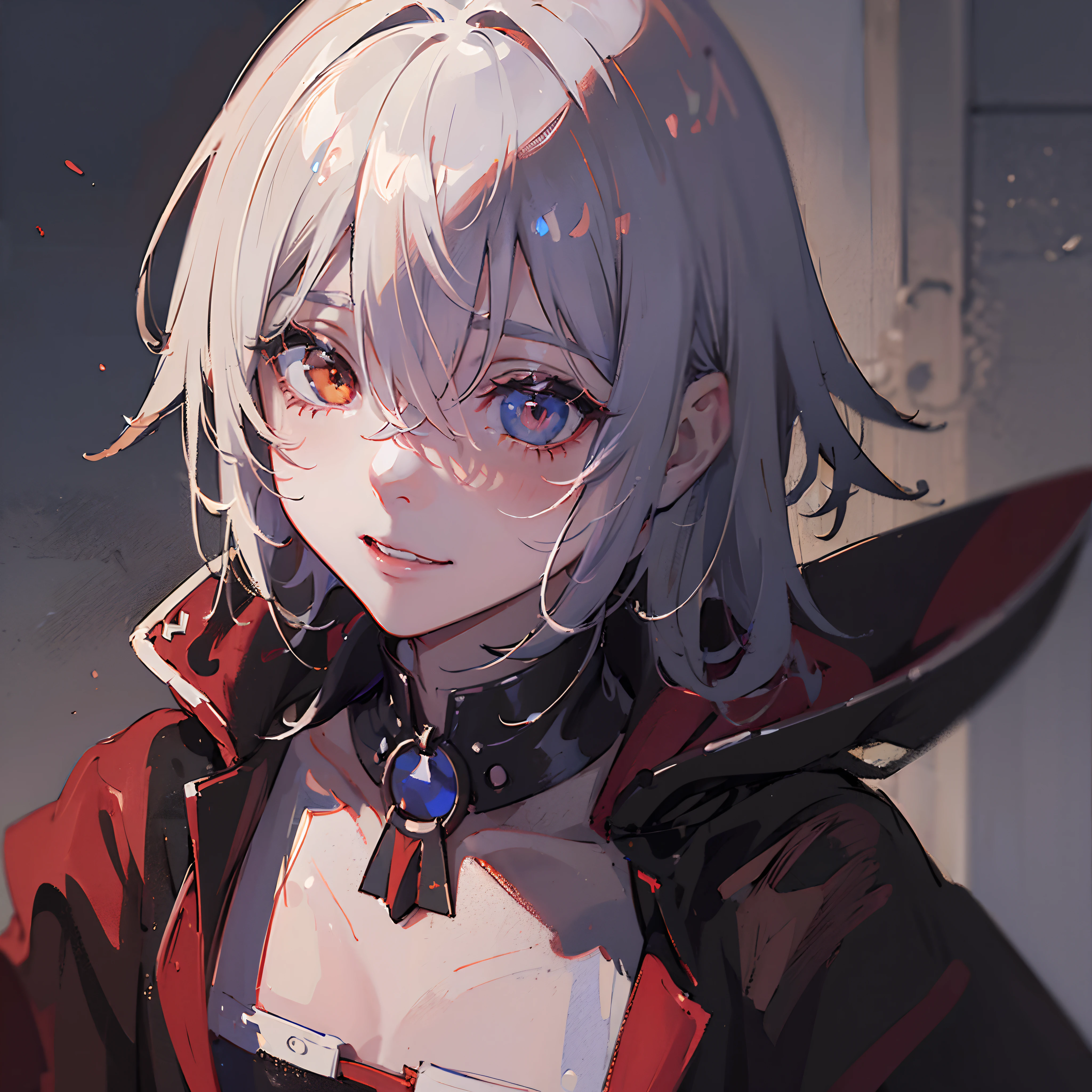 (((Oil sketch:1.5))),Anime boy,{oil painting: 1.7},shadows ,albino,glowing eyes ,deranged grin,maniac,close up,white hair and white eyelashes, purplish white and red eyes, heterochromia,hoodie,messy hair, insane, destroyed city, heavily raining,8k,64k, HD, unparalleled masterpiece, epic, cinematic lighting, cinematic, high resolution lens
