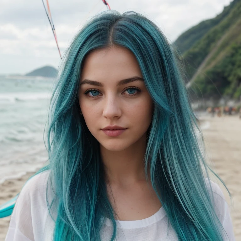 ((filmische Aufnahme))(nasse Haare, braids)(Sweat)(wet:0.8) (blonde, blaue Augen, Sweat:1.3) DV_Dee_maligne ((((Kitesurf beach, surfing)))) (Sonne im Hintergrund, Lights and shadows on her body, Linsenreflexion) (von Rankin:1.4)(35mm, F/2.8)
((Fotofokus, depth of field, opening, wahnsinnig detailliert und kompliziert, Charakter, hypermaximalist, elegant, aufwendig, Pretty, exotisch, Aufschlussreich, reizvoll, attraktiv, amativ, hyperrealistisch, Super detailliert, Trend auf Flickr)) kkw-oily-helper, (((Hair color different shades of blue from light to dark, also turquoise and green (Farben wie die see aussehen kann))))