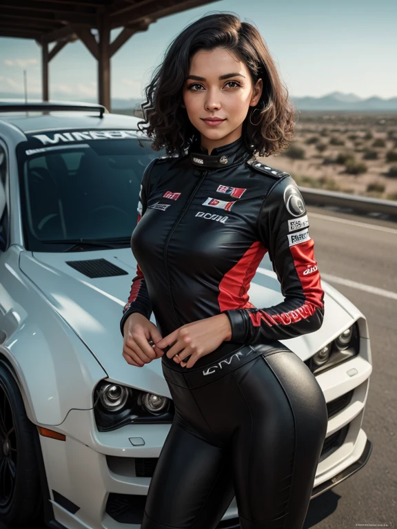 Female Rally Legends A professional photo shoot of gorgeous Scandinavian short curly hair ...