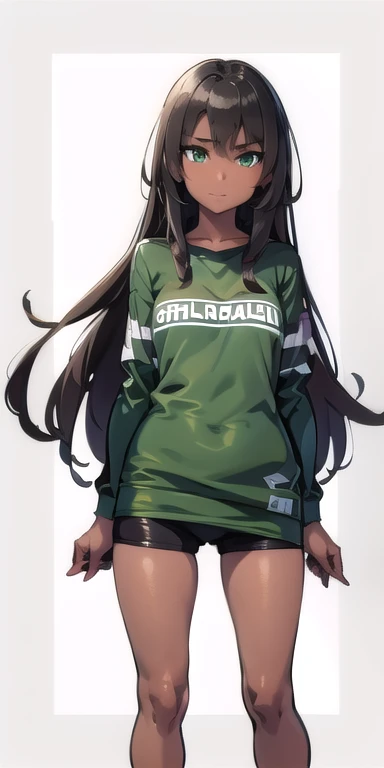 his, Green Eyes, anger, Dark Skin, Brown Hair,