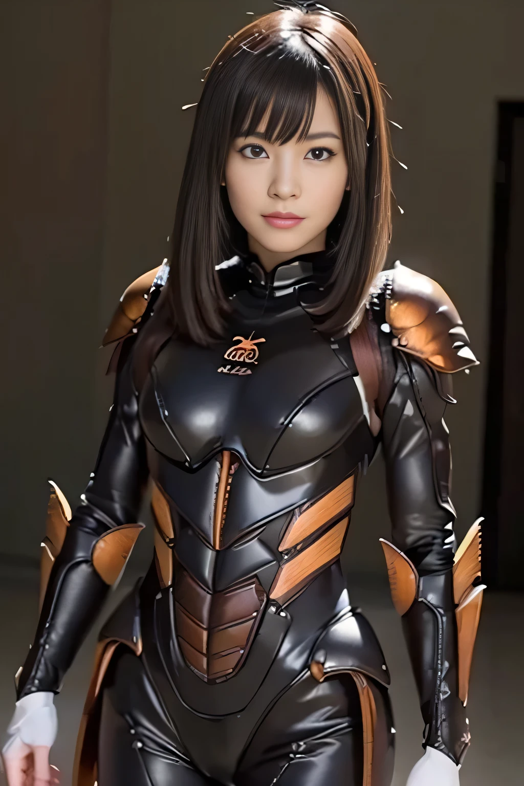 (high resolution,masterpiece,best quality,extremely detailed CG, anime, official art:1.4), realistic, photo, amazing fine details, all intricate, gloss and shiny,awesome many layers, 8k wall paper, 3d, sketch, kawaii, illustration,( solo:1.4), perfect female proportion,villainess, (fusion of dark brown cockroach and lady:1.4), (brown cockroach form lady:1.2), (brown cockroach lady:1.2), (fusion:1.2), (solo:1.4), (evil smile:1.2), muscular, abs, (cockroach brown exoskeleton bio insect suit:1.4), (cockroach brown exoskeleton bio insect armor:1.2), (brown transparency cockroach wing:1.4), (brown cockroach antennae:1.3),