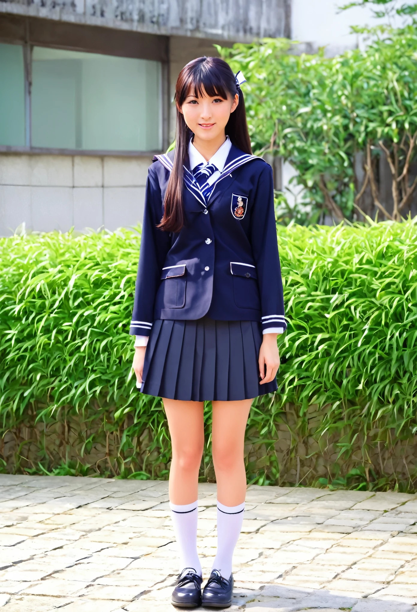 Alafid Asian woman wearing school uniform posing for photo, Cute schoolgirl, a hyperPractical schoolgirl, Japanese school uniform for girls, wearing Japanese school uniforms, Qingfu, Japanese school uniforms, hyperPractical schoolgirl, beautiful anime high schoolgirl, Wear校服, Practical , Girl wearing, Wear , schoolgirl, jk
