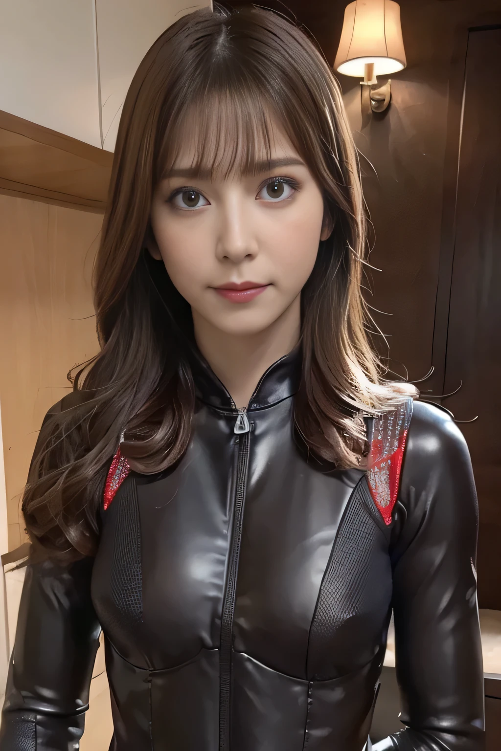 (high resolution,masterpiece,best quality,extremely detailed CG, anime, official art:1.4), realistic, photo, amazing fine details, all intricate, gloss and shiny,awesome many layers, 8k wall paper, 3d, sketch, kawaii, illustration,( solo:1.4), perfect female proportion,villainess, (fusion of dark brown cockroach and lady:1.4), (brown cockroach form lady:1.2), (brown cockroach lady:1.2), (fusion:1.2), (solo:1.4), (evil smile:1.2), muscular, abs, (cockroach brown exoskeleton bio insect suit:1.4), (cockroach brown exoskeleton bio insect armor:1.2), (brown transparency cockroach wing:1.4), (brown cockroach antennae:1.3),