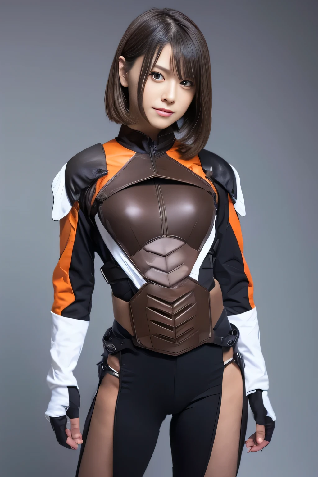 (high resolution,masterpiece,best quality,extremely detailed CG, anime, official art:1.4), realistic, photo, amazing fine details, all intricate, gloss and shiny,awesome many layers, 8k wall paper, 3d, sketch, kawaii, illustration,( solo:1.4), perfect female proportion,villainess, (fusion of dark brown cockroach and lady:1.4), (brown cockroach form lady:1.2), (brown cockroach lady:1.2), (fusion:1.2), (solo:1.4), (evil smile:1.2), muscular, abs, (cockroach brown exoskeleton bio insect suit:1.4), (cockroach brown exoskeleton bio insect armor:1.2), (brown transparency cockroach wing:1.4), (brown cockroach antennae:1.3),