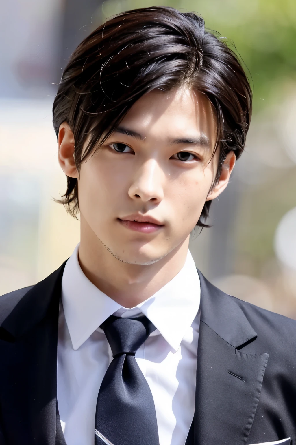 male、Mash Hair、 Perfect Face、Handsome、gentlemen