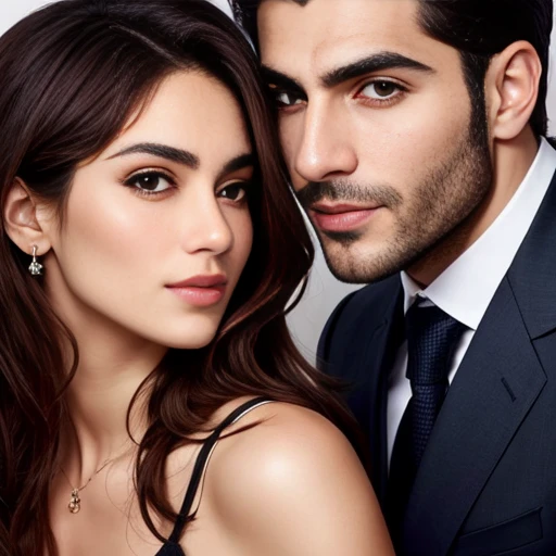a perfect Lebanese man focus on the character's face