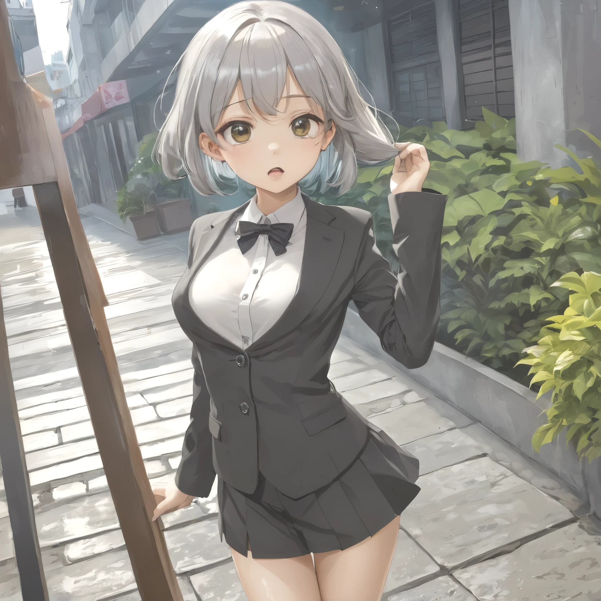 Representative works, highest quality, [crazy_eye], (Small breasts: 1.2), Very detailed, Full body photo, Browsing Caution, (No facial expression)、Full body photo