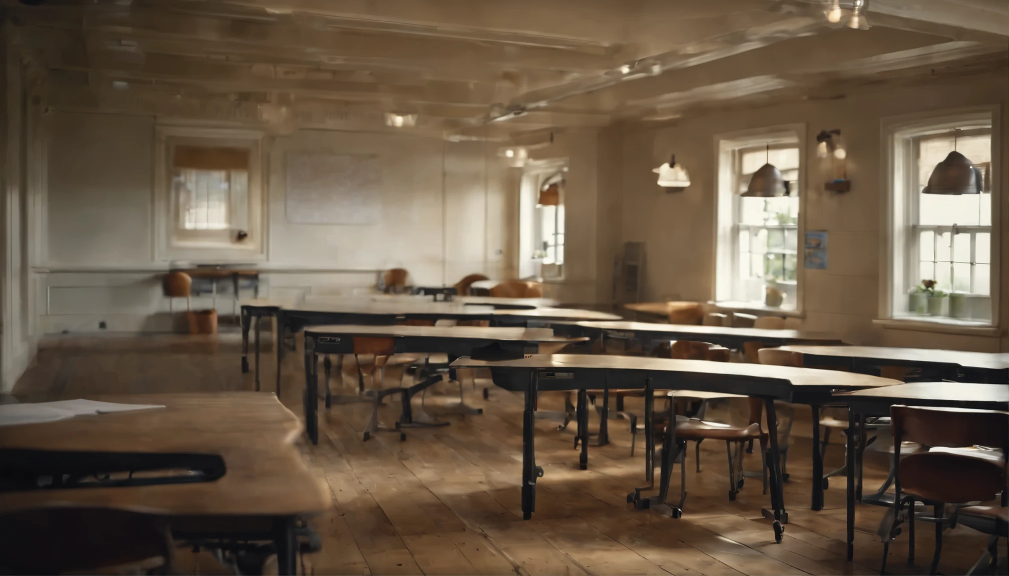 School classroom、