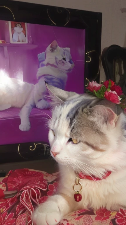 Cat white 